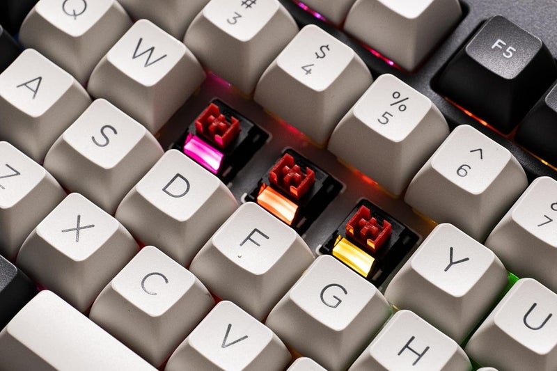 AKKO Dracula Linear Keyboard Switch with Diffuser for Backlit Mechanical Gaming Keyboard, 5-Pin 35gf Pre-Lubed Switches with Standard MX Structure (45pcs) - Image 4